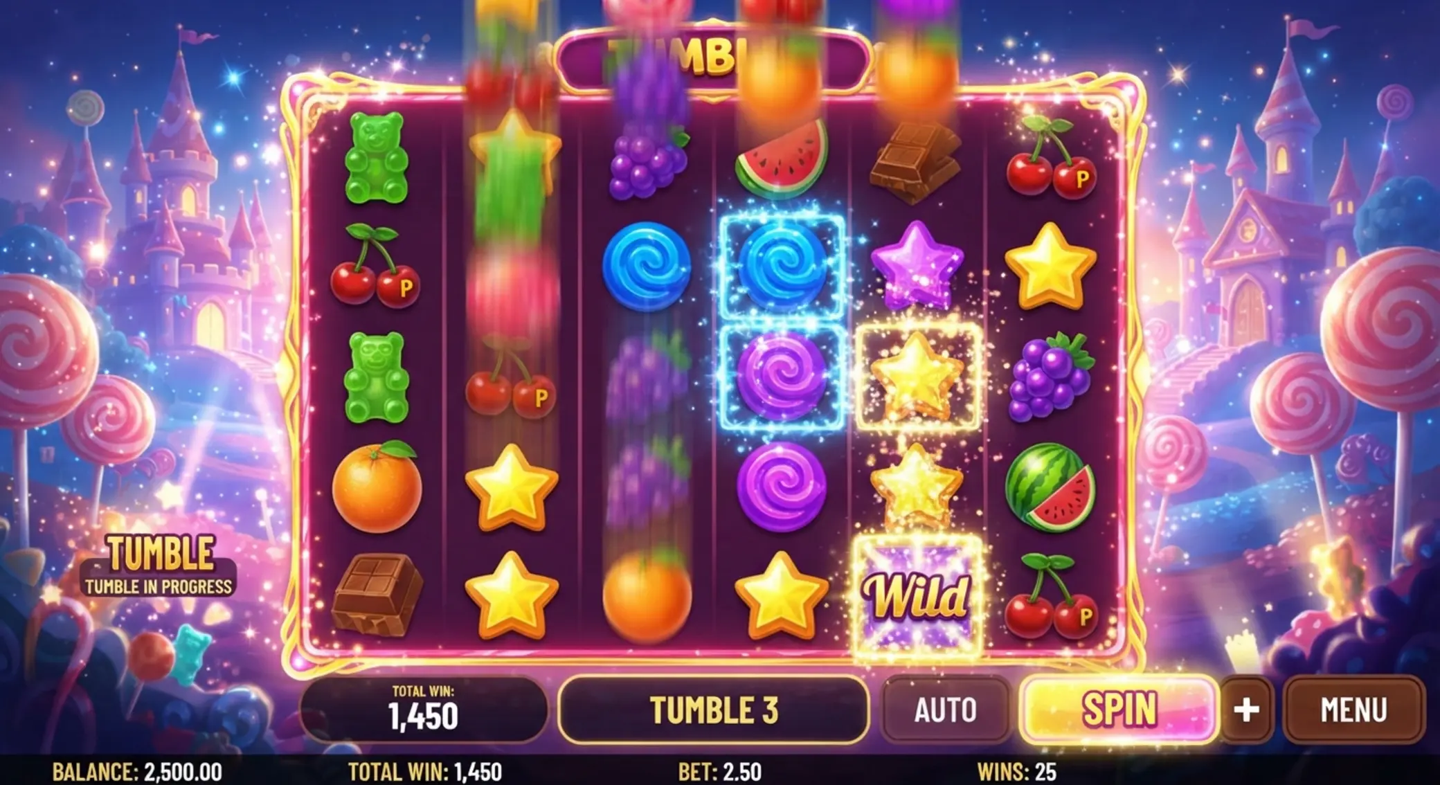 Sweet Bonanza 1000 tumble játékmenet Sweet Bonanza 1000 játékmenet tumble effektussal